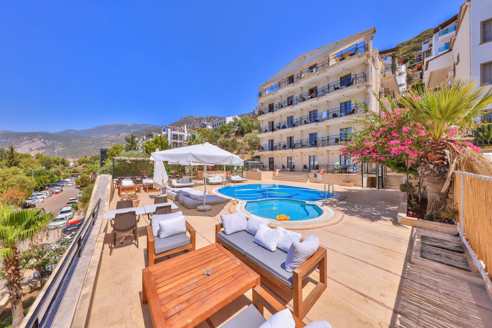 Hera Hotel Kaş Exteriör bild